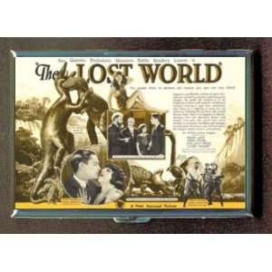 LOST WORLD 1925 DINOSAUR ID Holder, Cigarette Case or Wallet: MADE IN 
