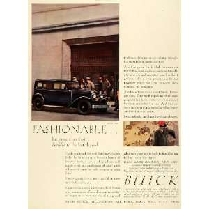 1930 Ad Buick Motor Cars Fisher Body Models Automobiles Travel Bellboy 