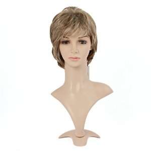    6sense Casual Hair Replacement Hoar Short Straight Wig: Beauty