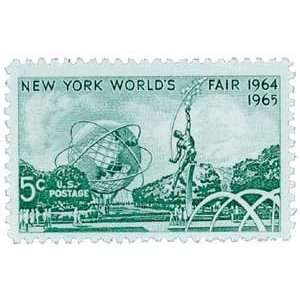  #1244   1964 5c New York Worlds Fair U. S. Postage Stamp 