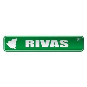  RIVAS ST  STREET SIGN CITY NICARAGUA: Home Improvement