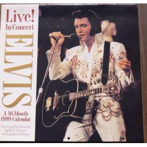  Elvis Presley 1999 Calendar