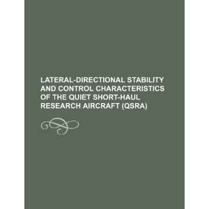   characteristics of the quiet short haul research aircraft (QSRA