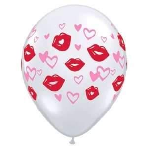  Valentines Balloons   11 Kissey Lips & Hearts: Toys 