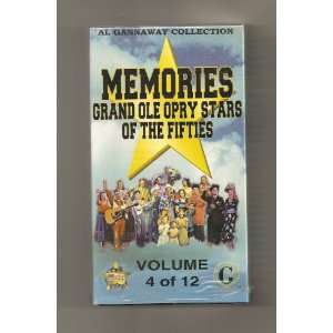  Memories Grand Ole Opry Stars of the Fifties Volume 4 of 