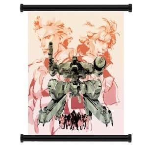  Metal Gear Solid Game Fabric Wall Scroll Poster (16x19 