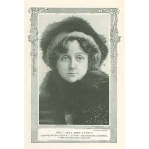  1910 Print Actress Miss Laura Hope Crewes: Everything Else