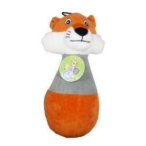    Knight Pet Plush Tiger 7 Inch Weighted Top Ups: Pet Supplies