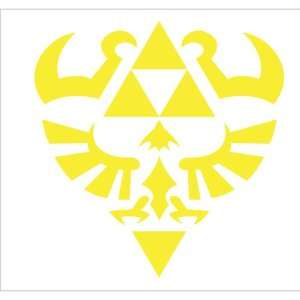  Legend of Zelda Sticker Decal Peel and Stick. Yellow 