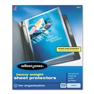  Acco Heavy Weight Sheet Protector WLJ21411: Office 