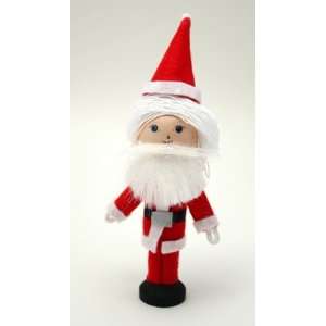 Santa Claus Clothespin Doll Craft Kit 