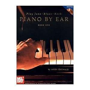  Play Jazz, Blues, & Rock Piano by Ear, Book One Book/CD 