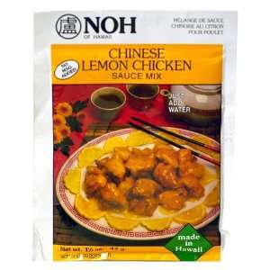 NOH Chinese Lemon Chicken Sauce Mix:  Grocery & Gourmet 