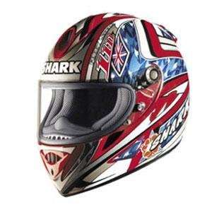  Shark RSR 2 Foggy Replica Helmet   Medium/Foggy Legend Red 