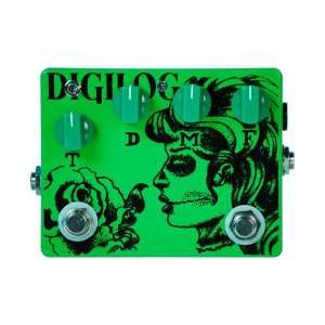  Freakshow Effects Digilog Delay Pedal (Green/Green 