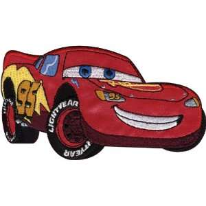  Disney Cars Iron On Applique McQueen 5 1/2x3 1/Pkg: Home 