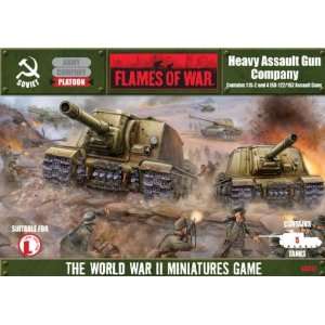  Soviet Heavy Assault Gun Company Toys & Games