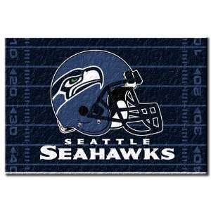  Seattle Seahawks NFL Tufted Rug (59x39): Sports 