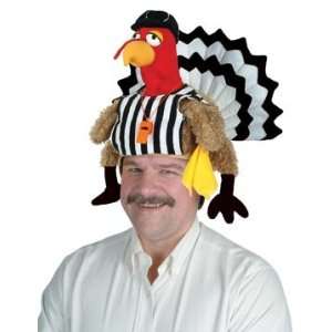   90732   Plush Referee Turkey Hat   Pack of 3.96: Home & Kitchen