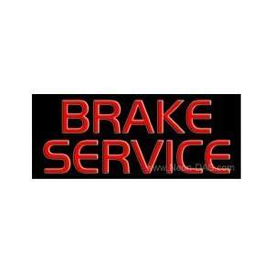  Brake Service Outdoor Neon Sign 13 x 32: Home Improvement