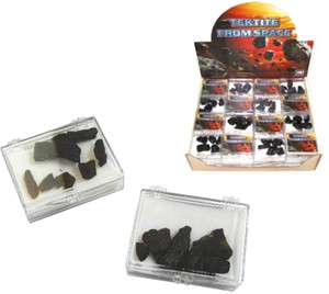 pkgs MAGIC TEKTITE MOON ROCKS meteor outer space stones NEW geology 