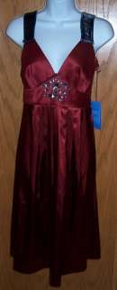 NEW Ladies Vera Wang GORGEOUS red dress size 8 #10 $118  