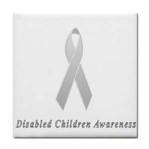  Disabled Children Awareness Ribbon Tile Trivet Everything 