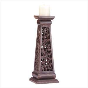  FLORAL CANDLE COLUMN: Home & Kitchen
