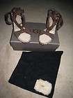 Ugg Amelie Chocolate woman wedge Strappy shoes SZ 9 NIB  