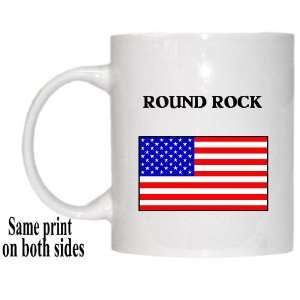  US Flag   Round Rock, Texas (TX) Mug: Everything Else