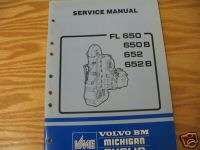 VOLVO BM FL 650 650 B 652 652 B SERVICE MANUAL  