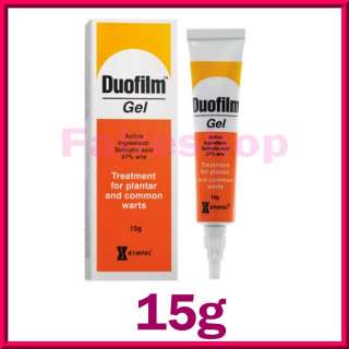 Duofilm Gel Treatment for Plantar Common Virus Warts Skin Salicylic 