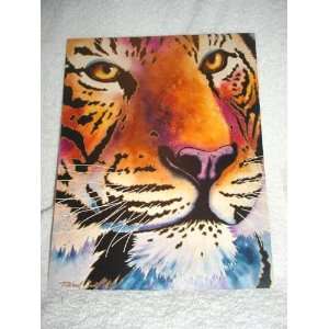   Tree X Large Eye of The Bengal Tiger Birthday Card: Everything Else