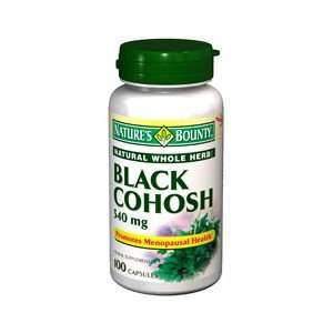  BOUNTY BLACK COHOSH 540MG 3511 100 CAPSULES
