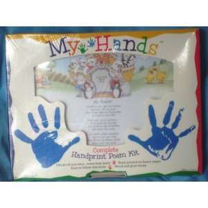  Pooh My Hands Complete Hand Print Poem Kit: Baby