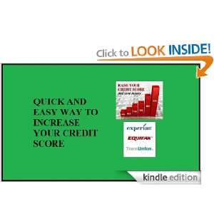Quick and easy way to increase your credit score Tony Rich  