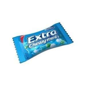 Wrigleys Extra Chewy Mints 38g   Pack of 6:  Grocery 