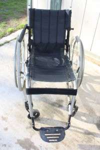 Quickie Sunrise Ti Titanium Frame Wheel Chair Wheelchair  
