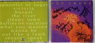 Verve Pipe Pop Smear CD Autographed Signed Vander Ark  