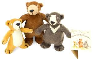   Youre All My Favorites   3 Mini Plush Bear Dolls by 
