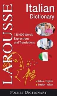 BARNES & NOBLE  Merriam Websters Italian English Dictionary by 