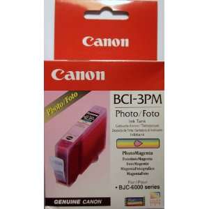  Genuine Canon BCI 3PM Photo Magenta Cartridge F47 2221 300 