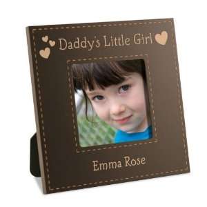   : Daddys Little Girl Personalized 3x3 Picture Frame: Everything Else