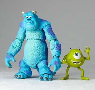 SCI FI Revoltech Monsters Inc. Sulley & Mike Figure 028  