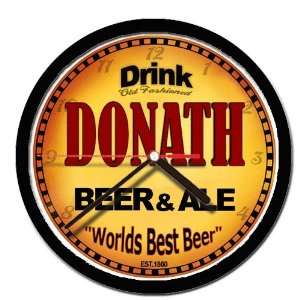  DONATH beer and ale cerveza wall clock: Everything Else