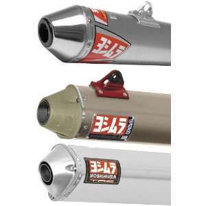   Full Exhaust System   Color : Gray   Size : Yamaha YFZ450R 2009 2011