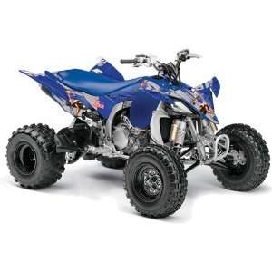   2010 Yamaha YFZ 450 ATV Quad, Graphic Kit   T Bomber: Blue: Automotive