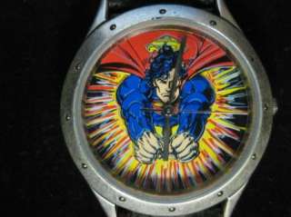 Warner Bros SUPERMAN Watch & Case Steve Kaufman SAK NUMBERED EDITION 