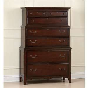 Broyhill 4670 241 Attic Heirlooms   Fireside Cherry Chest on Chest in 