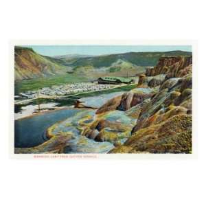   Yellowstone National Park, Wyoming Travel Premium Poster Print, 32x24